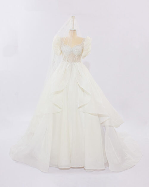 26363 Gaun Pengantin Wanita